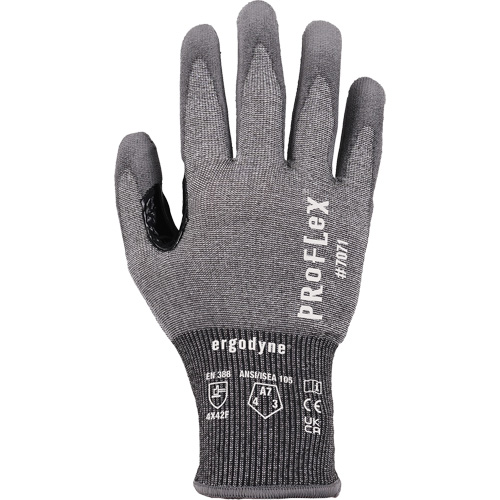 Gants enduit de PU r&eacute;sistant &agrave; la coupe ProFlex 7071, Taille Petit, Calibre 18, Rev&ecirc;tement Polyur&eacute;thane, Enveloppe en PEHP/Tungst&egrave;ne, ASTM ANSI niveau A7/EN 388 niveau F OSI Industrial Sales