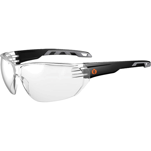 Lunettes de s&eacute;curit&eacute; sans monture Skullerz VALI, Lentille Transparent, Antibu&eacute;e/Anti-&eacute;gratignures, ANSI Z87+/R&eacute;pond ou surpasse la norme CSA Z94.3 OSI Industrial Sales