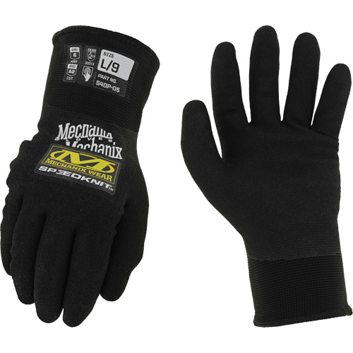Gants thermiques Speedknit Thermal, Taille 7, Calibre 15, Rev&ecirc;tement Nitrile, Enveloppe en Nylon, ASTM ANSI niveau A2 OSI Industrial Sales