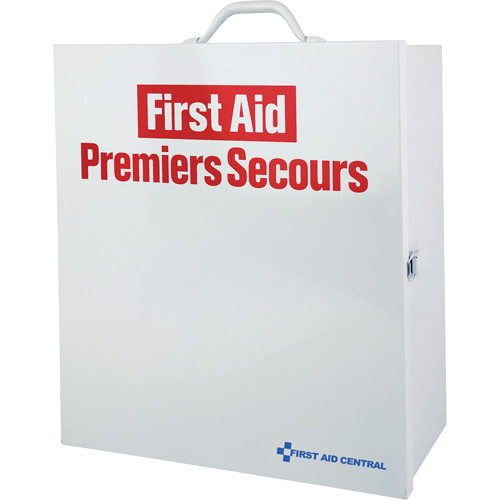 SmartCompliance&reg; First Aid Cabinet, Meets CSA Z1220-17 Type 2 Low-Risk Environment, Small (2-25 Workers) OSI Industrial Sales