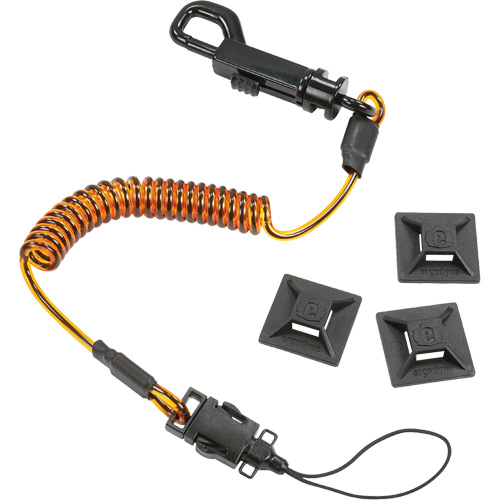 Squids 3151 Coil Lanyard Swivel Hook and Detachable Loop OSI Industrial Sales