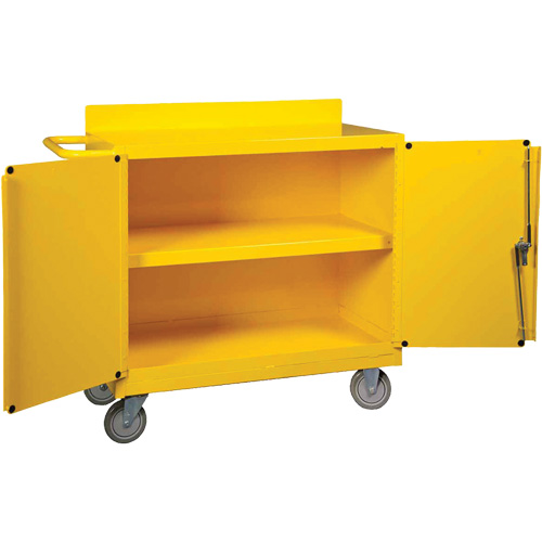 Chariot central de contr&ocirc;le des d&eacute;versements, 18" lo x 38,375" la x 36" h OSI Industrial Sales