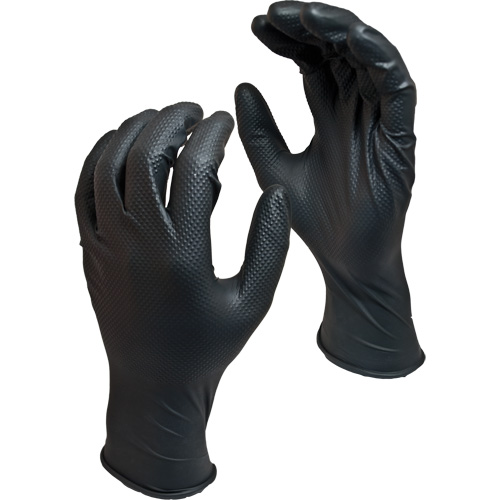Green Monkey Biodegradable Disposable Gloves, Small, Nitrile, 8-mil, Powder-Free, Black OSI Industrial Sales