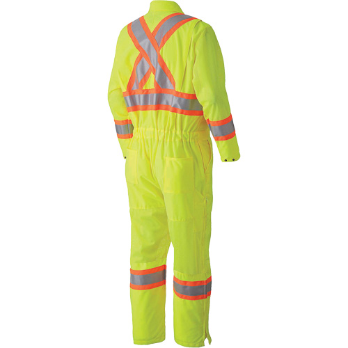 5999A Combinaison de s&eacute;curit&eacute; routi&egrave;re, T-petit, Jaune lime haute visibilit&eacute; OSI Industrial Sales