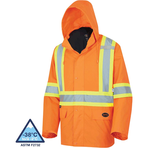 5632 Manteau 3 en 1 The Rock, Orange haute visibilit&eacute;, T-petit OSI Industrial Sales