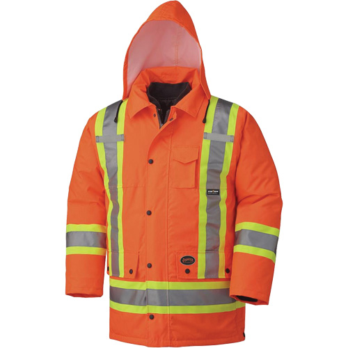 5020 Manteau imperm&eacute;able 7 en 1, Orange haute visibilit&eacute;, 5T-Grand OSI Industrial Sales