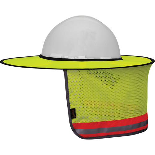 263 Pare-soleil pliable haute visibilit&eacute; pour casque OSI Industrial Sales