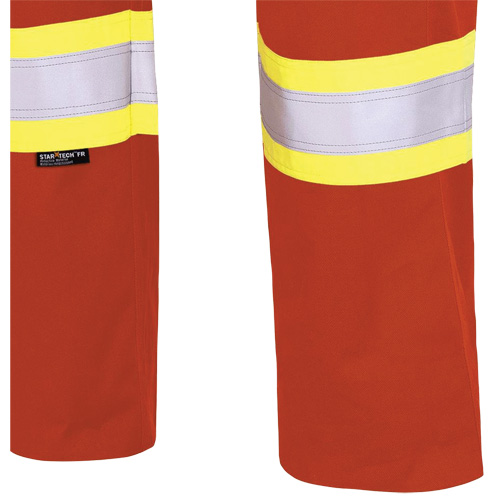 7765 Pantalon cargo de s&eacute;curit&eacute; haute visibilit&eacute; r&eacute;sistant aux arcs &eacute;lectriques FR-Tech 88/12, 30, x 32, Orange haute visibilit&eacute;, 10 cal/cm² OSI Industrial Sales