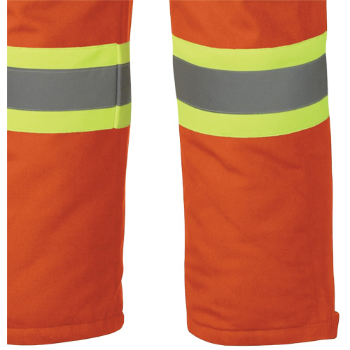 5534A Flame-Resistant Quilted Safety Overalls, Small, Orange OSI Industrial Sales