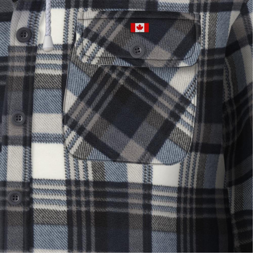 415BG Chemise &agrave; capuche matelass&eacute;e, Hommes, T-petit, Multicolore OSI Industrial Sales