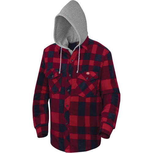 415RB Chemise &agrave; capuche matelass&eacute;e, Hommes, Petit, Multicolore OSI Industrial Sales