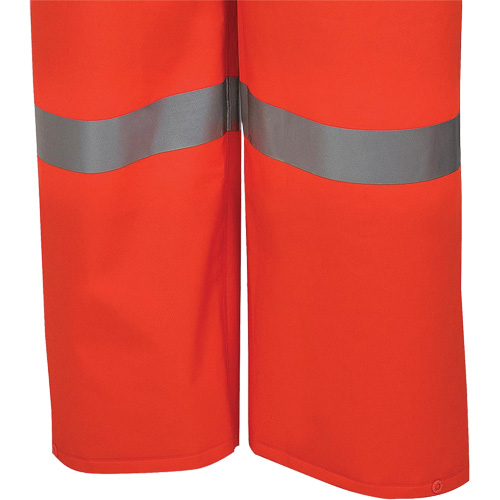 576P FR Safety Bib Pants, Small, High Visibility Orange OSI Industrial Sales