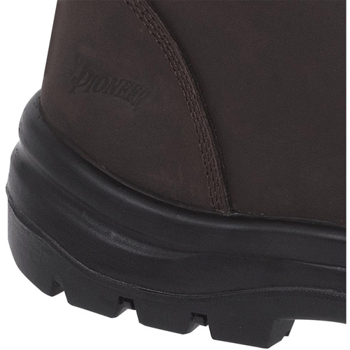 1028 Bottes de travail 8" marron, Cuir, Embout Acier, Taille 10 OSI Industrial Sales