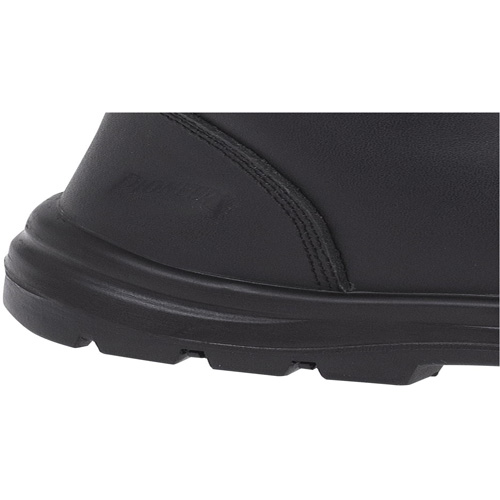 1027 Bottes de travail 8" noires, Cuir, Embout Acier, Taille 10 OSI Industrial Sales