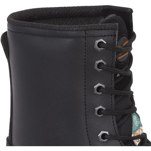 1027 Bottes de travail 8" noires, Cuir, Embout Acier, Taille 10 OSI Industrial Sales