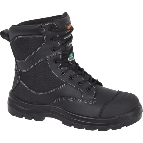 1050 Black Composite Safety Work Boots, Leather, Size 14, Impermeable OSI Industrial Sales