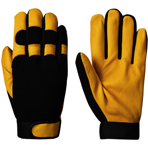 890 Mechanic's Style Ergonomic Gloves, Grain Goatskin Palm, Size Small OSI Industrial Sales
