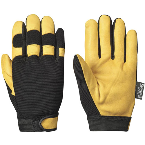 891 Mechanic's Style Insulated Ergonomic Gloves, Grain Goatskin Palm, Size Small OSI Industrial Sales