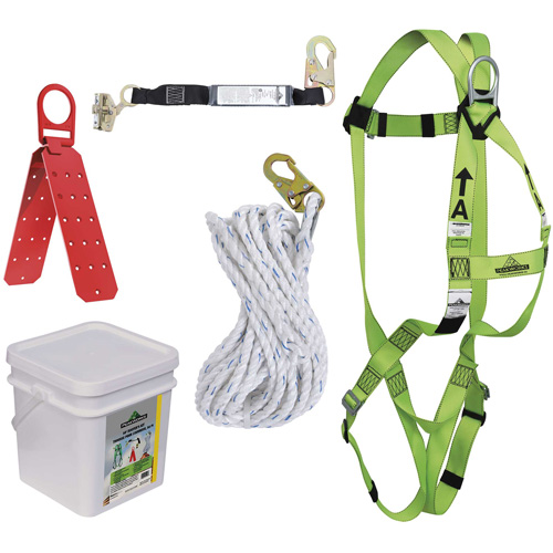 RK4-50 Compliance Fall Protection Kit, Roofer's Kit OSI Industrial Sales