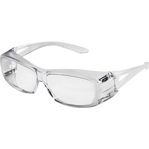X350 Lunettes de s&eacute;curit&eacute; OTG, Lentille Transparent, Anti-&eacute;gratignures, ANSI Z87+/R&eacute;pond ou surpasse la norme CSA Z94.3 OSI Industrial Sales