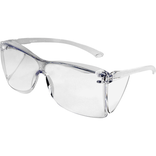 Guest-Gard OTG Safety Glasses, Clear Lens, ANSI Z87+/Meets/Exceeds CSA Z94.3 OSI Industrial Sales