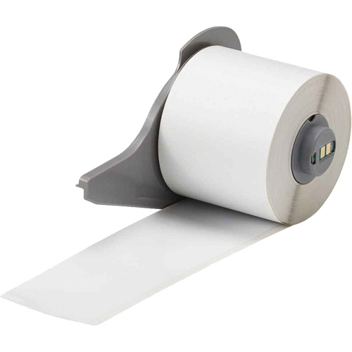 Ruban adh&eacute;sif permanent toutes saisons pour &eacute;tiquettes, Vinyle, Blanc, Largeur de 2" OSI Industrial Sales