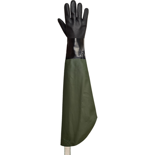 Chemstop Chemical-Resistant Gloves, PVC, Flock-Lined Inner Lining OSI Industrial Sales