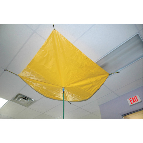 Ultra-Drip Diverter&reg; Roof Drip Diverter, 20' L x 20' W, Vinyl OSI Industrial Sales