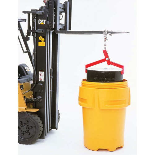 Ultra-Drum Lifter, 55 gal. US (45 gal. imp.), Cap. 1000 lb/453 kg OSI Industrial Sales