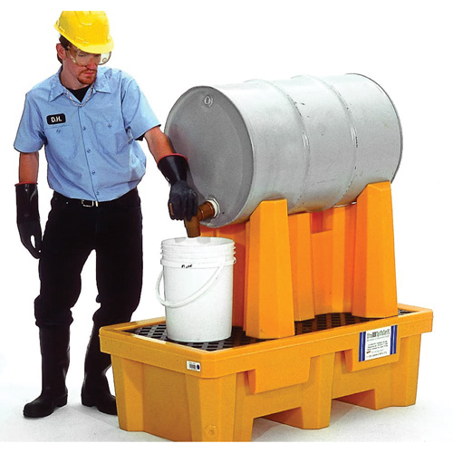 Ultra-Drum Rack Containment Systems 1 baril, 52" lo x 49,5" la x 29" ha, 66 gal. US Capacit&eacute; OSI Industrial Sales