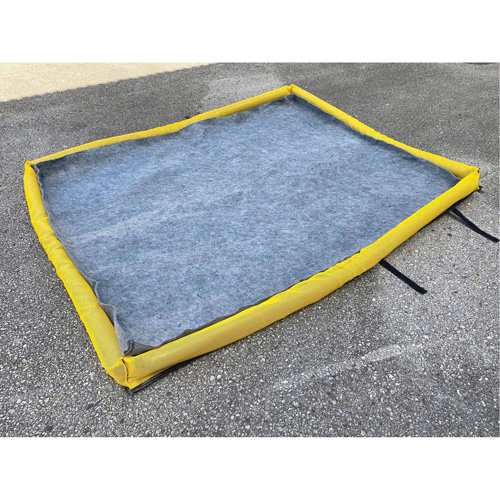Petit tampon Ultra-Filter, Capacit&eacute; 0,8 gal. US, 2,5' la x 2' lo x 3" h, Paroi en mousse OSI Industrial Sales