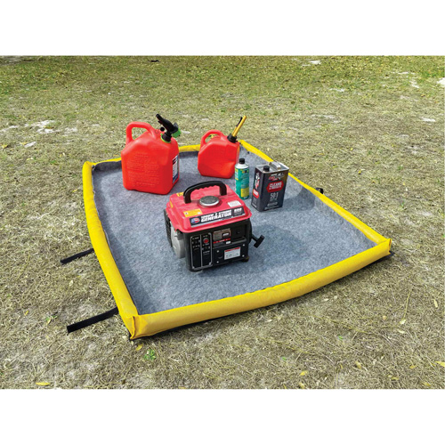 Petit tampon Ultra-Filter, Capacit&eacute; 0,8 gal. US, 2,5' la x 2' lo x 3" h, Paroi en mousse OSI Industrial Sales