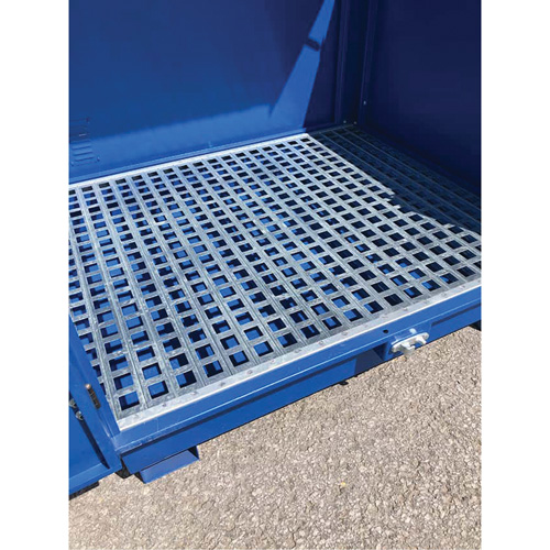 Ultra-Hard Top S4 Steel Spill Pallet, 61" L x 54.4" W x 52" H, 4700 lbs. Load Capacity OSI Industrial Sales