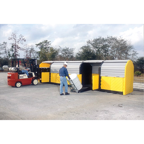 P20 Plus Ultra-Hard Top Spill Pallets&reg; without Drain, 312" L x 79" W x 62" H, 9000 lbs. Load Capacity OSI Industrial Sales