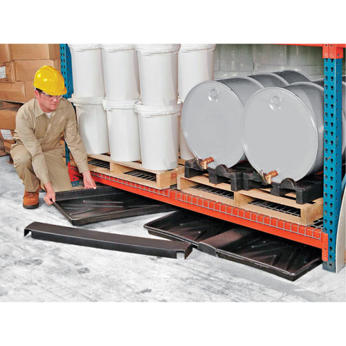 Ultra-Rack Containment Tray – plateau triple, 72" lo x 44" la x 2,8" h, Cap. de d&eacute;versement 24 gal. US OSI Industrial Sales