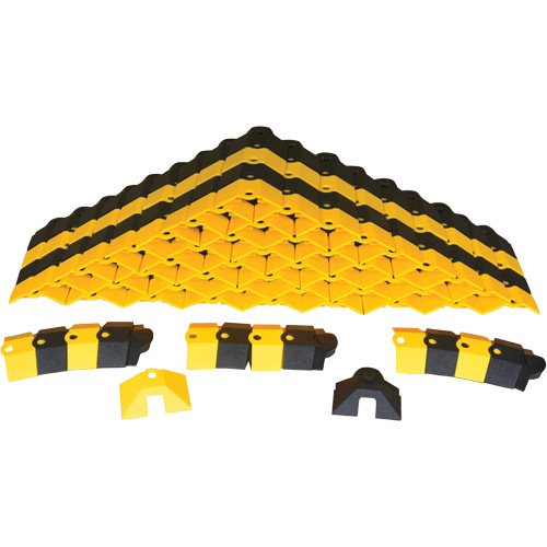 Bulk Box Ultra-Sidewinder Cable Protection System – 24 pieds, 288" x 9,8" x 1,4", 2000 lb (1 tonne) OSI Industrial Sales