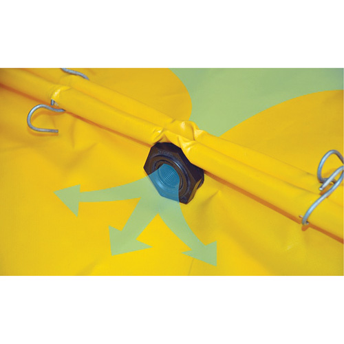 Ultra-Spill Deck flexible, 2 barils, Capacit&eacute; de d&eacute;versement 11 gal. US, 48" x 24" x 2,5" OSI Industrial Sales