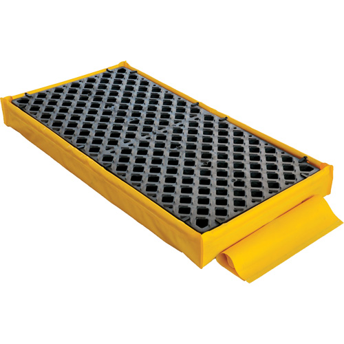 Ultra-Spill Deck flexible, &agrave; vessie, 2 barils, Capacit&eacute; de d&eacute;versement 88 gal. US, 48" x 27" x 5" OSI Industrial Sales