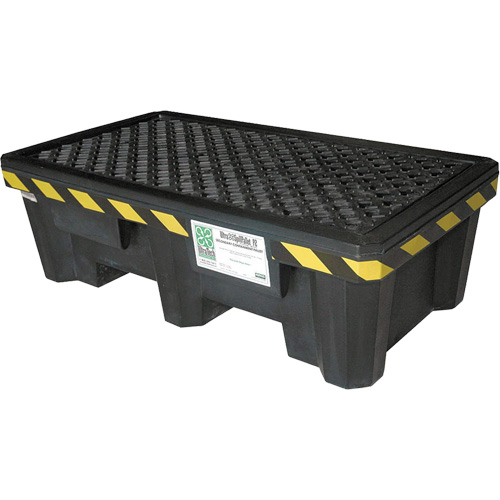 2-Drum Economy Ultra-Spill Pallet&reg;, 66 US gal. Spill Capacity, 53" x 29" x 16.5" OSI Industrial Sales