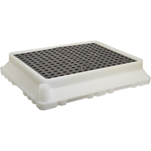 P4 Ultra-Spill Tray&reg;, 17" L x 21" W x 4" H, 2.9 US gal. Spill Capacity OSI Industrial Sales
