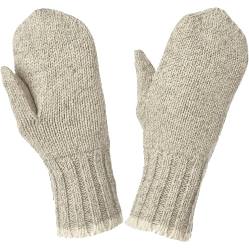Brushed Rag Wool Lined Mitts, Size Large, Mitt OSI Industrial Sales