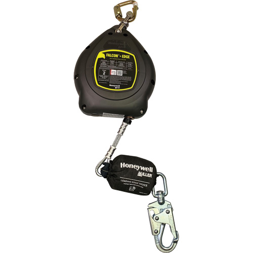 Falcon+ Edge Self-Retracting Lifeline, 20', Galvanized Steel, Swivel OSI Industrial Sales