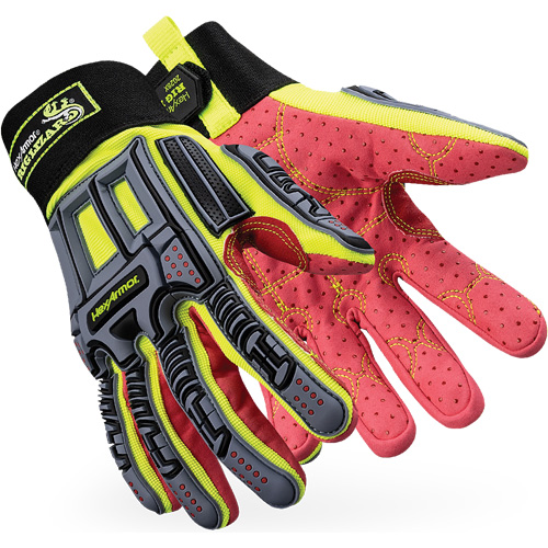Gants r&eacute;sistants aux coupures Rig Lizard 2028X, 6/T-petit, Paume en Synth&eacute;tique/PEHP, Poignet &eacute;lastique/Boucle et crochet OSI Industrial Sales