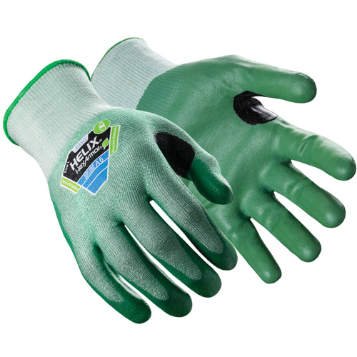 Gants r&eacute;sistants aux coupures Helix 3050, Taille 5/2T-petit, Calibre 18, Rev&ecirc;tement Nitrile, Enveloppe en Polyester/Fibre de verre/PEHP, ASTM ANSI niveau A6 OSI Industrial Sales