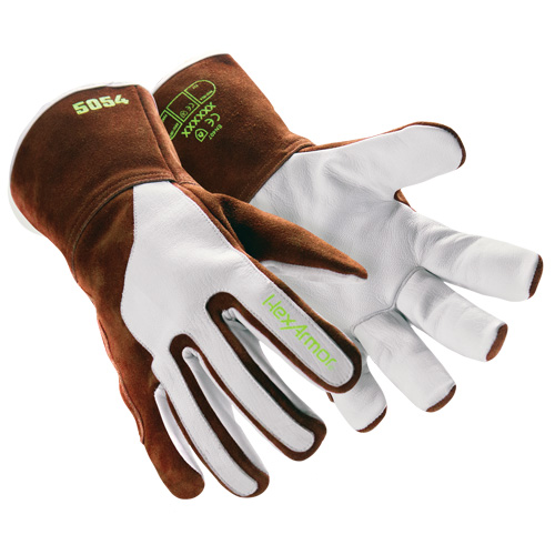 Gants de soudage HeatArmor 5054, Cuir fleur de ch&egrave;vre, Taille Petit/7 OSI Industrial Sales