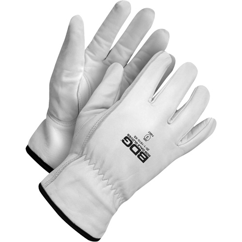 Puncture-Resistant Driver Gloves, Small, Grain Goatskin Palm OSI Industrial Sales