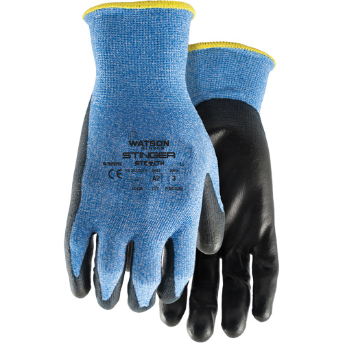 Gants anticoupures 359 Stealth Stinger, Taille T-petit, Calibre 15, Rev&ecirc;tement Polyur&eacute;thane, Enveloppe en Fibre de verre/Nylon/Spandex, ASTM ANSI niveau A2/EN 388 niveau B OSI Industrial Sales