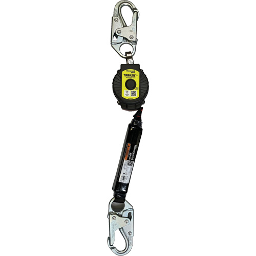 Limiteur de chute personnel TurboLite+ Miller, 6', Sangles, Stationnaire OSI Industrial Sales