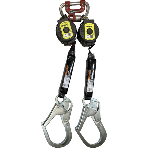 Limiteur de chute personnel TurboLite+ Miller, 6', Sangles, Stationnaire OSI Industrial Sales