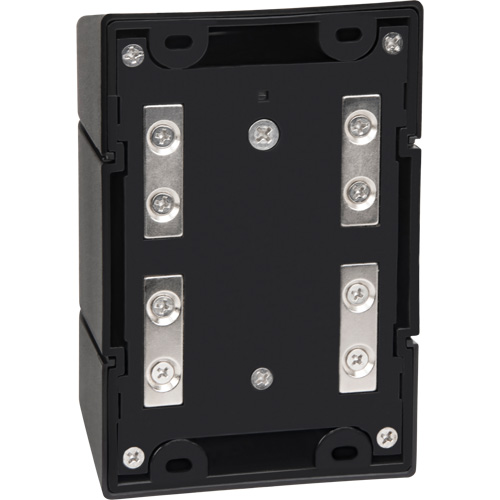 Magnetic Wall Mount Barrier with Magnetic Tape, Plastic, Magnetic Mount, 15', Black and Yellow Tape OSI Industrial Sales